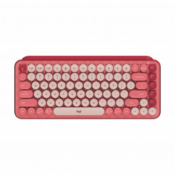 Keyboard Logitech POP French Multicolor Pink AZERTY AZERTY