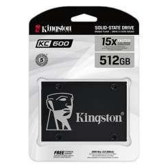 Внешний жесткий диск Kingston SKC600/1024G 2,5 SSD, черный