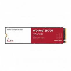 Жесткий диск Western Digital WD Red SN700 SSD 4 ТБ