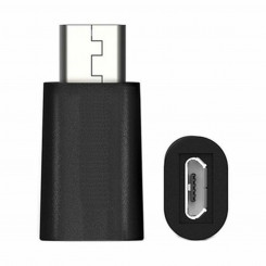 Адаптер USB C-Micro USB 2.0 Ewent EW9645 5V Must