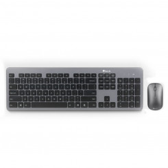 Mouse & Keyboard NGS MATRIXKIT Black Gray Spanish Qwerty