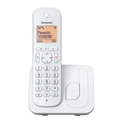 Беспроводной телефон Panasonic KX-TGC210SPW Белый Янтарный