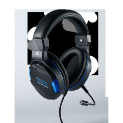 Headphones With Microphone Nacon 225847 Multicolor Black/Blue