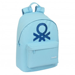 Laptop Backpack Benetton benetton Blue 31 x 41 x 16 cm
