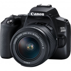 SLR camera Canon EOS 250D + EF-S 18-55mm f/3.5-5.6 III