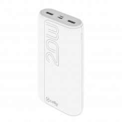 Powerbank Celly PBPD20000EVOWH Valge