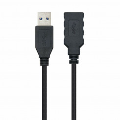 USB-kaabel NANOCABLE 10.01.0901-BK Must