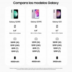 Смартфоны Samsung Galaxy S23 FE 8 ГБ ОЗУ 6.1 Octa Core 256 ГБ Черный