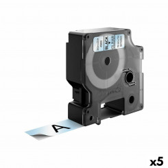 Lamineeritud Lint Sildimasinatele Dymo D1 45800 LabelManager™ Must Läbipaistev (5 Ühikut)
