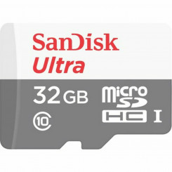 Карта памяти SD SanDisk SDSQUNS-032G-GN3MN 32 ГБ Черный Синий 32 ГБ Белый/Серый