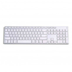 Keyboard Subblim SUB-KB-3ADE300 Bluetooth 3.0 350mAh Spanish Qwerty Silver Spanish