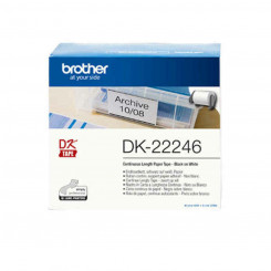 Принтер этикеток Brother DK22246 Белый Черный
