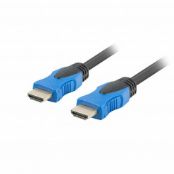 HDMI Cable Lanberg CA-HDMI-20CU-0045-BK 4K 4.5 m Black