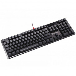 Keyboard A4 Tech B820R QWERTY Black Multicolor