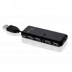 USB hub Ibox IUHT008C Black