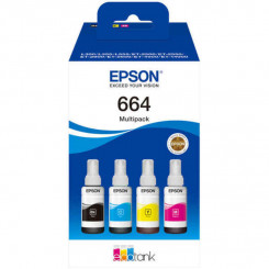 Оригинальный картридж Epson C13T664640 Многоцветный Черный