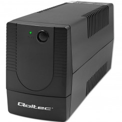 Uninterruptible Power Supply Interactive system UPS Qoltec 53774 600 W