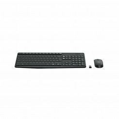 Keyboard and Wireless Mouse Logitech 920-007919 Black Gray Spanish Spanish Qwerty QWERTY