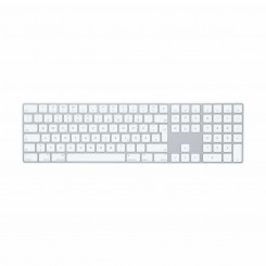 Keyboard Apple MQ052Y/A Spanish Qwerty Silver