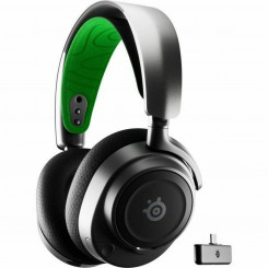 Headphones with Microphone SteelSeries Arctis Nova 7X Black Black/Green