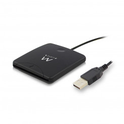 DNI/SIP card reader Ewent EW1052 USB 2.0 Black