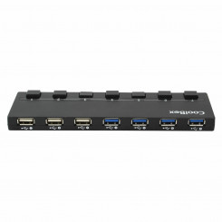 USB-концентратор CoolBox HUBCOO356A Черный