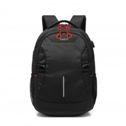 Backpack for Laptop and Tablet with USB Output Ewent EW2526 15.6