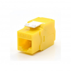 Category 6 UTP RJ45 Connector WP WPC-KEY-6AUP-TL/Y Yellow