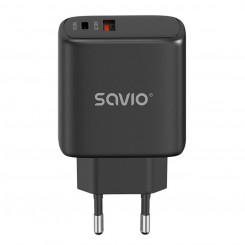 Зарядное устройство Savio LA-06/B Black 30 Вт