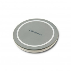 Wireless Charger Qoltec 51840 Gray