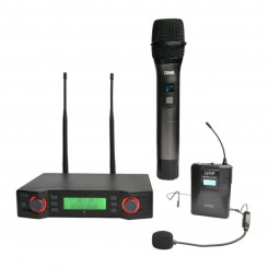 Juhtmevabad Mikrofonid (2 tk) DNA Professional VM Dual Vocal Head Set