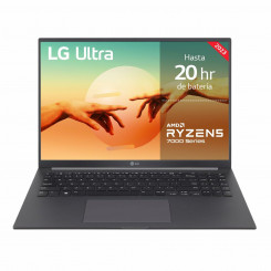 Ноутбук LG AMD Ryzen 7 7730U, испанская Qwerty, 16 ГБ ОЗУ