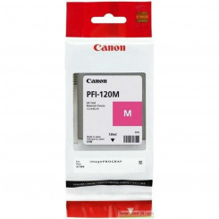 Original Ink cartridge Canon PFI-120M Fuchsia red