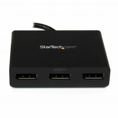USB-jaotur Startech MSTDP123DP Must