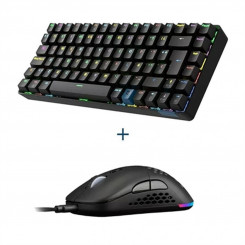 Keyboard and Mouse Hiditec GKE010006 Spanish Qwerty
