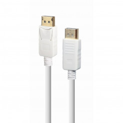 DisplayPort Cable GEMBIRD CC-DP2-6-W White 1.8 m