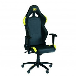 Геймерское кресло OMP HA/777E/NG Черный/Желтый