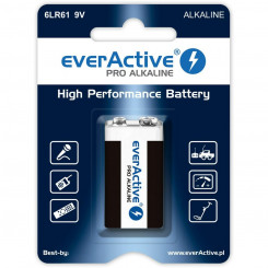 Батарейки EverActive 6LR61 9 В R9* 9 В (1 шт.)