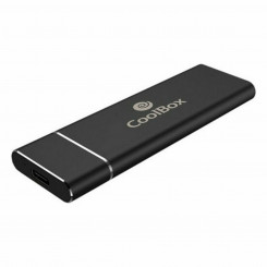 Kõvaketta kaitseümbris CoolBox COO-MCM-SATA SSD SATA USB Must USB 3.2