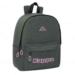 Laptop Backpack Kappa SIlver Pink Gray 31 x 40 x 16 cm