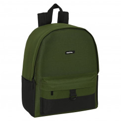 Рюкзак для ноутбука Safta Dark Forest Черный Зеленый 31 x 40 x 16 см