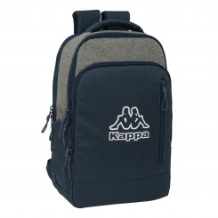 Laptop Backpack Kappa Dark Navi Gray Sea Blue 29 x 44 x 15 cm