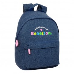 Рюкзак для ноутбука Benetton Denim Blue 31 x 41 x 16 см