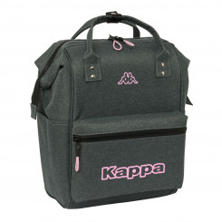 Laptop Backpack Kappa Silver Pink Gray 27 x 40 x 19 cm