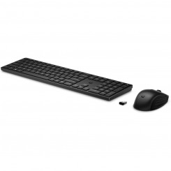Клавиатура и мышь HP 4R013AA, черный, английский Qwerty, США