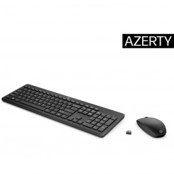 Клавиатура и мышь HP 3L1F0AA Azerty French White Black