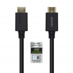 HDMI Cable Aisens Black 50 cm