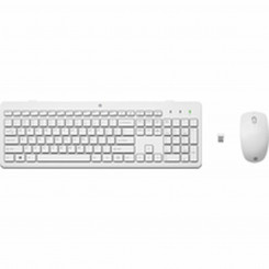 Клавиатура HP C2710 Испанская Qwerty Черный Белый QWERTY