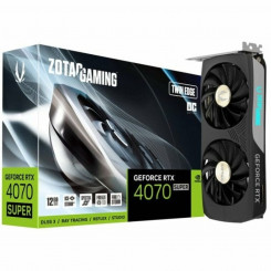 Видеокарта Zotac Gaming GeForce RTX 4070 SUPER Twin Edge OC GEFORCE RTX 4070 12 ГБ ОЗУ