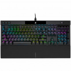Bluetooth Keyboard with Tablet Support Corsair K70 RGB PRO Black French AZERTY